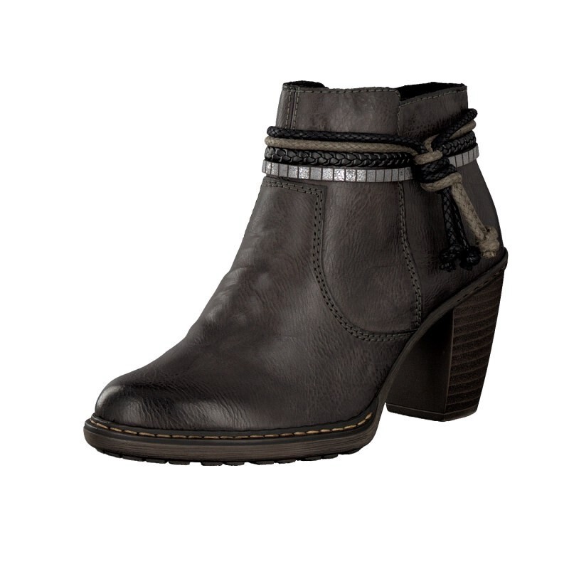 Botins Rieker 55298-46 Para Mulher - Cinzentas